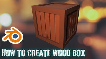 Blender 3.0 Tutorial - LOW POLY Wood Crate