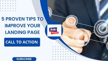 Five Proven Tips To Improve Your Landing Page Call To Action