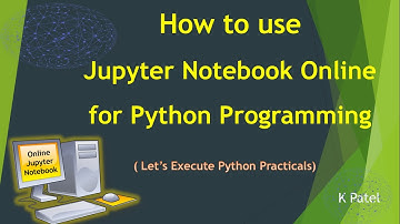 How to use Jupyter Notebook Online for Python