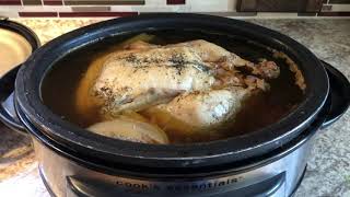 Chicken Broth using an Electric Pressure Cooker