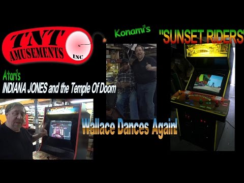 957 Atari Indiana Jones Konami Sunset Riders Arcade Video Games