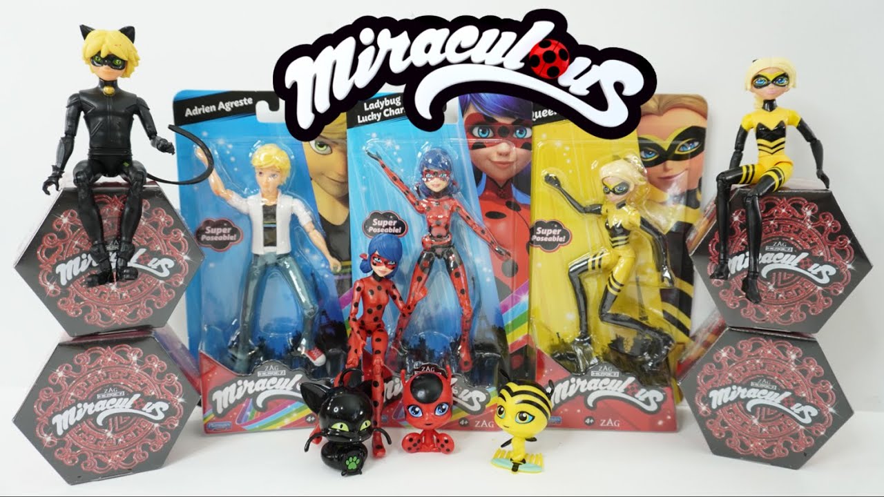 Miraculous Toys Collection Unboxing ASMR  14 Minutes Satisfying Video with  Unboxing Miraculous Toys 