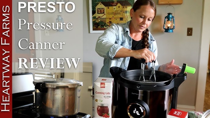 How to Use Your Presto Precise Digital Pressure Canner & REVIEW - High  Desert Homesteader