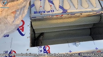 VER Food Solutions Fish Scale Removing Cleaning Machine