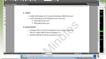 LabMinutes# SEC0105 - Cisco ASA 9.x NAT46 NAT64 DNS64 Twice NAT (Part 2)
