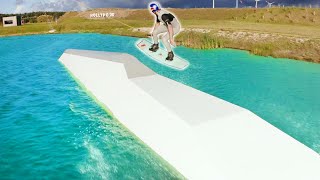 WAKEBOARDING IN LITHUANIA!! - DOMINIK GUHRS RIPS! - 313 CABLE PARK