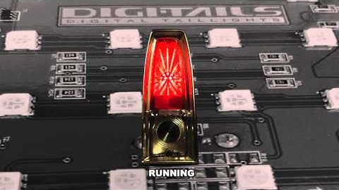 1966-67 Chevy Nova DIGI-TAILS LED Sequential Tail Lights