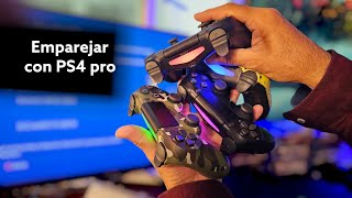 Cómo emparejar 2 o más controles en PS4 pro 