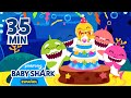 Feliz Cumple Tiburón Bebé y más canciones infantiles +Recopilación Baby Shark en Español