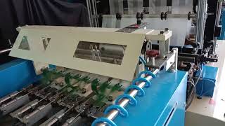 1600 pcs/min T-shirt Bag Making Machine+Auto Packing Folding Machine All In 1 System