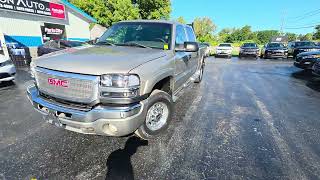 2003 GMC SIERRA 2500HD 188KM CERTIFIED PATTERSON AUTO