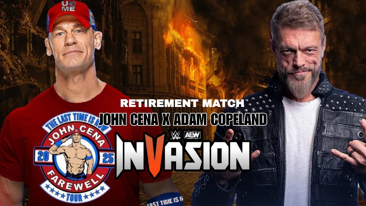 Invasion 2 WWE vs AEW Dream Match - PPV Card 2025
