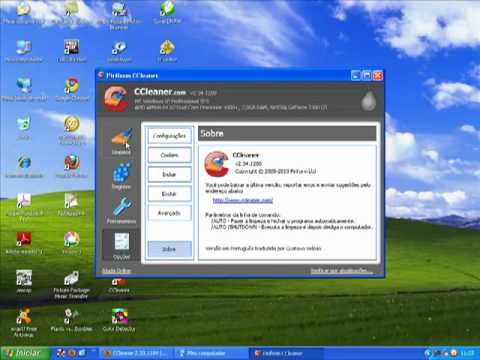 Como utilizar o CCleaner - YouTube