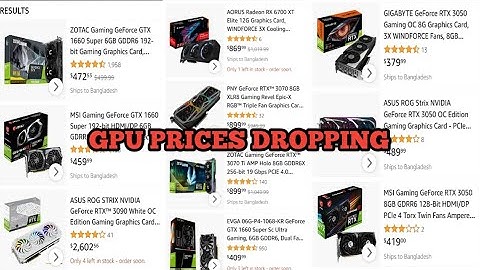 Pc gamers react to gpu prices dropping.