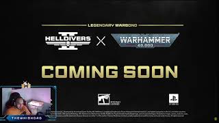 Helldivers x Warhammer 40k Collaboration Announcement
