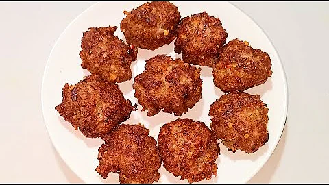 Cách làm THỊT VIÊN CHIÊN giòn thơm ngon đơn giản - Bếp Nhà Hoàng