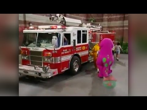 Barney & Friends: 6x18 Here Comes the Firetruck! (International edit)(2000) - Treehouse broadcast