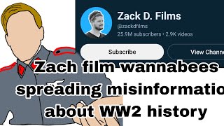 Möchtegern-Filmemacher verbreiten Fehlinformationen über die Geschichte des Zweiten Weltkriegs.