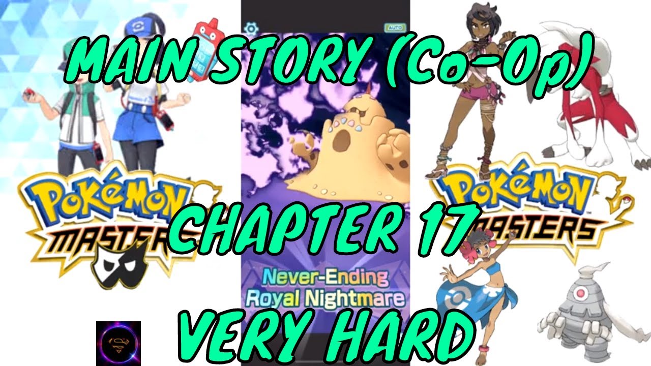 Main Story (Co-Op) - Acerola (Very Hard) I Pokemon Masters I Gameplay Walkthrough