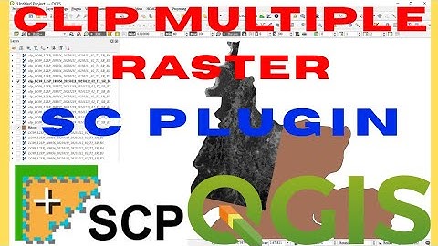 Clip Raster QGIS | How to Clip Raster Using Semi Automatic Classification Plugin SCP in QGIS