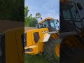 JCB Turbo II schiebt Grassilage🦣💯👍