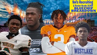 Vols Football Recruiting Based on Roster Needs (LB/WR)