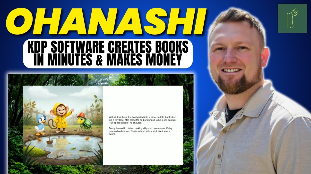 Обзор Ohanashi AI Gen: программное обеспечение KDP создаёт книги и видео за считанные минуты