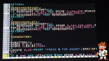 SmileBASIC Tutorials - Enemy AI Example