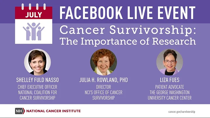 Facebook Live Event Cancer Survivorship: The Importance of Research