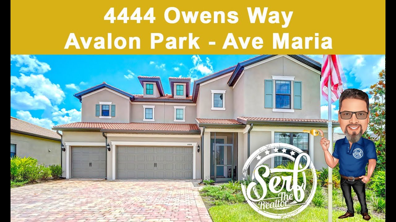 Ave Maria Homes For Sale 4444 Owens Way Heatherton Model Serf The
