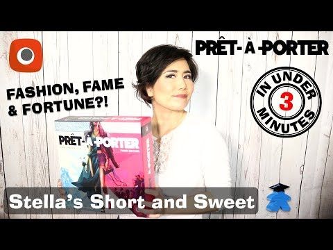 Prêt-à-Porter Board Game - Stella's Short and Sweet