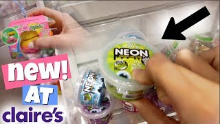 Squishies & Slime At Claires Mall Vlog