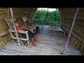 Build Luxury Modern Bamboo Resort House With Beautiful Bamboo Bed and Twin Bamboo Chair Design # 1