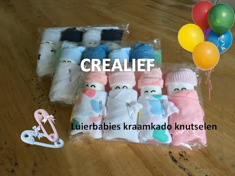 Ongekend Luiertaart babies leuk kraamkado babyshower voor zwangere TD-92