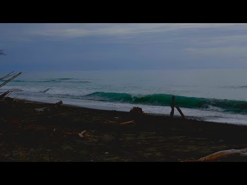 Sleep Faster with Gentle Ocean Wave Sounds with Dark Screen at 5 Mins. Beat Insomnia, Relax, Study