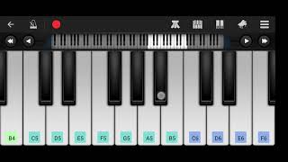 TAQDEER (HELLO) Movie tune on piano mobile app screenshot 5