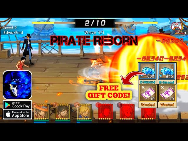 Pirate Reborn New Giftcodes - One Piece RPG Android iOS