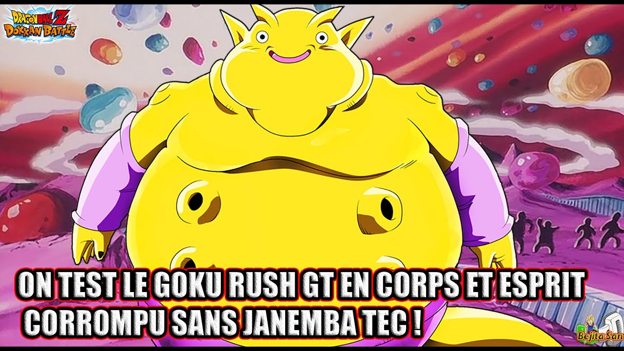 Goku Rush Gt Corps Et Esprit Corrompu