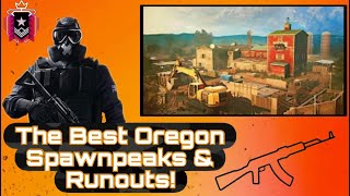 The BEST Oregon Spawnpeaks/Runouts! Rainbow Six Siege