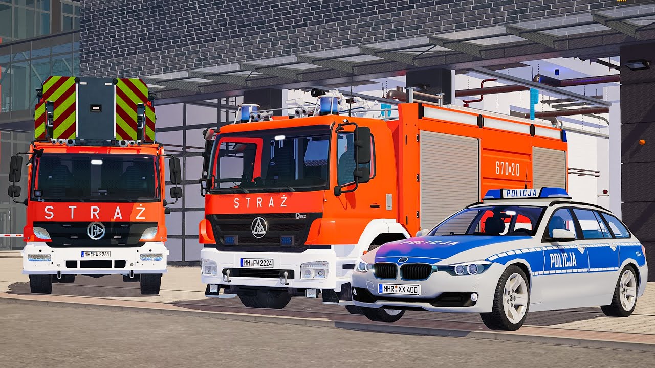 Emergency Call 112 – 1 Hour of Polish Police & Firefighters Rapid on Duty | 4K Ultra Longplay