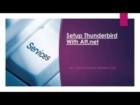 Setup Thunderbird with att net