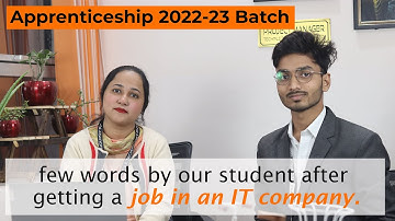 Techpile Apprenticeship Placement League | 100% Job Oriented Program |  Selected as .NET Developer.