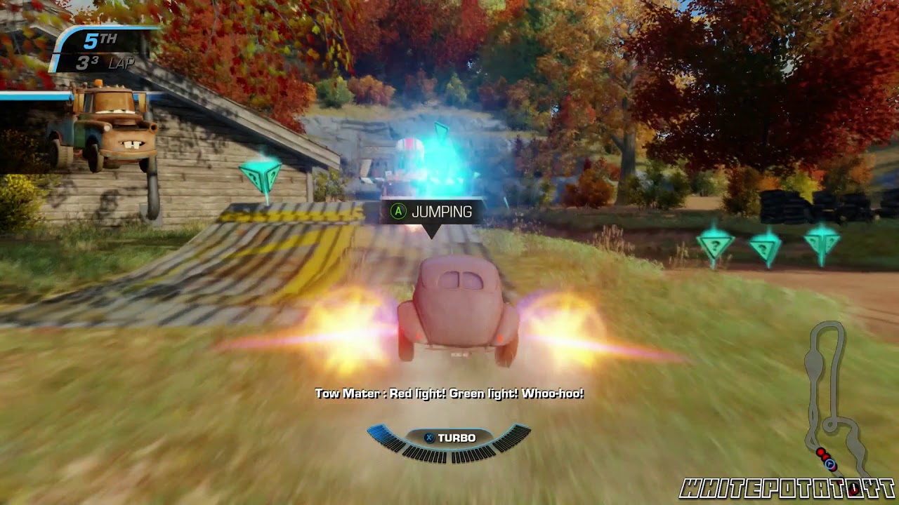 Cars 3: Driven To Win | River Scott - Thomasville Mines | WhitePotatoYT!