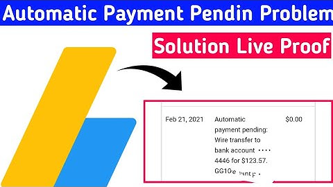 AdSense Payment Pending Problem Selution|Automatic Payment Pending Google AdSense Problem Solution
