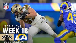 New Orleans Saints Highlights vs. Los Angeles Rams | 2023 Regular Season Week 16