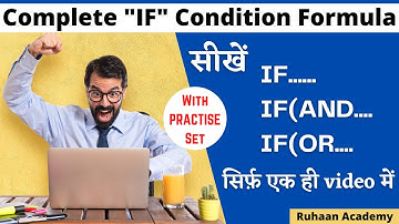 How to use IF, AND, OR functions in Excel | excel 2022(हिंदी में)