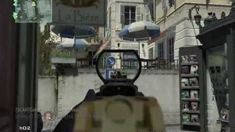 COD MW3 - Eat my semtex (Game winning kill)
