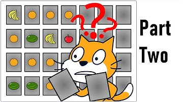 Make Memory Game in Scratch - (PART 2: Flipping Cards)