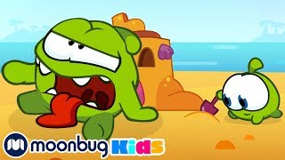 Om Nom Stories - Sand Castle! | Cut The Rope | Funny Cartoons for Kids & Babies | Moonbug TV