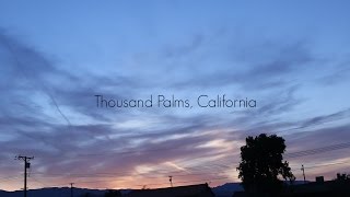 Thousand Palms, California: 5am sunrise